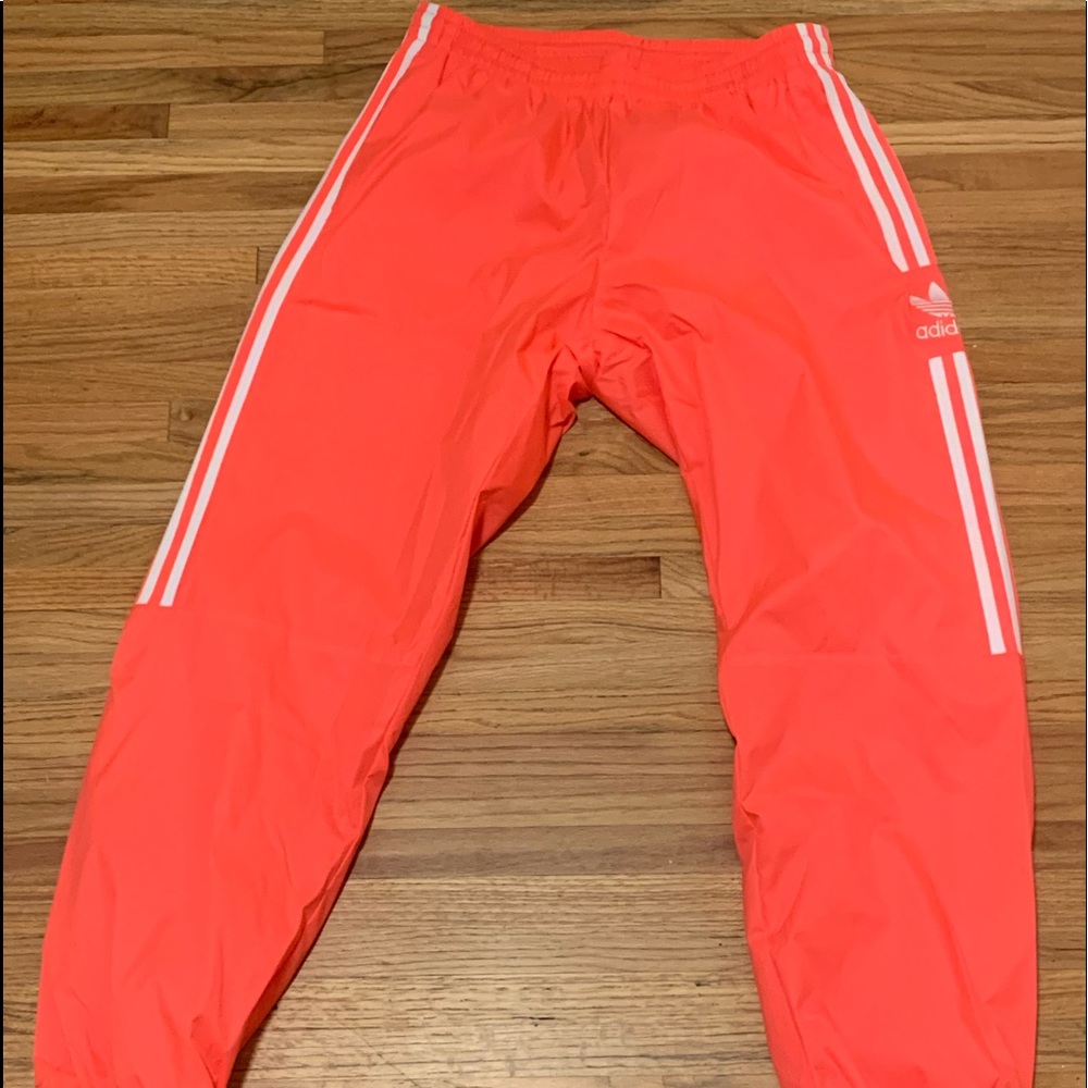 Adidas Track pants (Peach) L